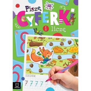 Książka dla dzieci Aksjomat Piszę cyferki i liczę Aksjomat