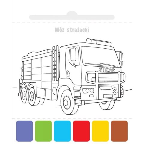 Książka dla dzieci Aksjomat Użyj wody, zbudź kolory! Pojazdy Aksjomat Książka dla dzieci Aksjomat Użyj wody, zbudź kolory! Pojazdy Aksjomat