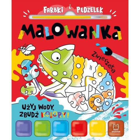 Książka dla dzieci Aksjomat Użyj wody, zbudź kolory! Zwierzęta Aksjomat Książka dla dzieci Aksjomat Użyj wody, zbudź kolory! Zwierzęta Aksjomat