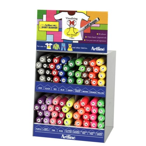 Marker specjalistyczny Artline do odzieży czarny okrągła końcówka (AR-002 7 2) Artline Marker specjalistyczny Artline do odzieży czarny okrągła końcówka (AR-002 7 2) Artline