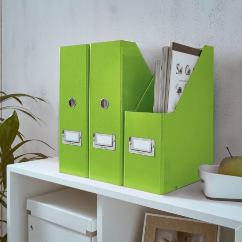 Pojemnik na dokumenty pionowy Leitz Click & Store zielony karton pokryty folią (60470054) Leitz Pojemnik na dokumenty pionowy Leitz Click & Store zielony karton pokryty folią (60470054) Leitz