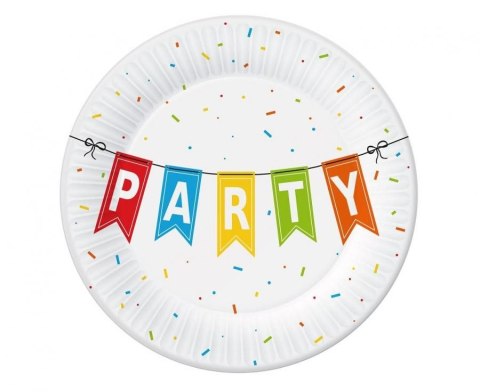 Talerz jednorazowy Godan Kolorowe Party papier śr. 180mm 6 szt (PM-TPA1) Godan Talerz jednorazowy Godan Kolorowe Party papier śr. 180mm 6 szt (PM-TPA1) Godan