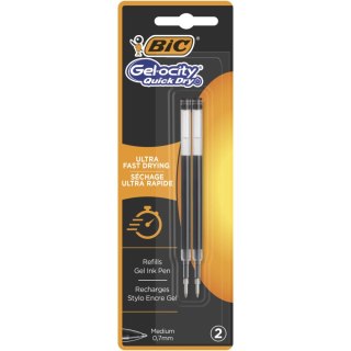 Wkład do długopisu Bic czarny QUICK DRY GEL 0,7mm (967263) Bic