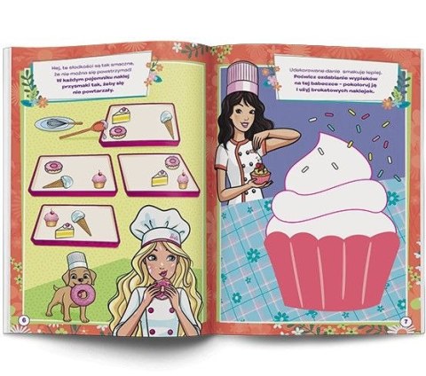Książeczka edukacyjna Ameet Barbie™. 100 Brokatowych Naklejek (NB 1101) Ameet Książeczka edukacyjna Ameet Barbie™. 100 Brokatowych Naklejek (NB 1101) Ameet