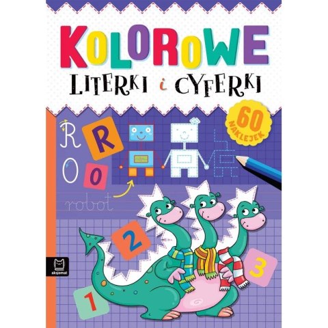Książka dla dzieci Aksjomat Kolorowe literki i cyferki Aksjomat Książka dla dzieci Aksjomat Kolorowe literki i cyferki Aksjomat