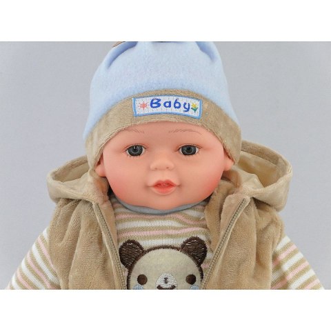 Lalka Adar Bobas 35 cm z polskim dźwiękiem, BOX [mm:] 350 (501331) Adar