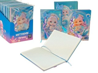 Notes Adar dziewczynka z warkoczem A5 krata [mm:] 210x145 (620803) Adar