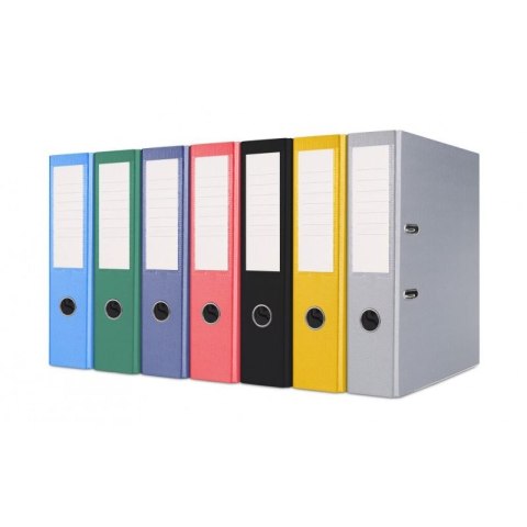 Segregator dźwigniowy Basic z szyną A4 75mm zielony (21024221-02) Basic Segregator dźwigniowy Basic z szyną A4 75mm zielony (21024221-02) Basic