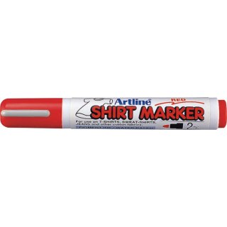 Marker specjalistyczny Artline do odzieży czerwony okrągła końcówka (AR-002 2 2) Artline