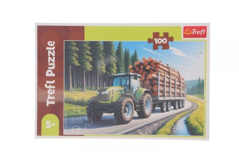 Puzzle Trefl Ciagnik leśny 100 el. (16493) Trefl Puzzle Trefl Ciagnik leśny 100 el. (16493) Trefl