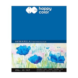 Blok artystyczny Happy Color młody artysta A5 250g 10k (HA 3725 1520-A10) Happy Color