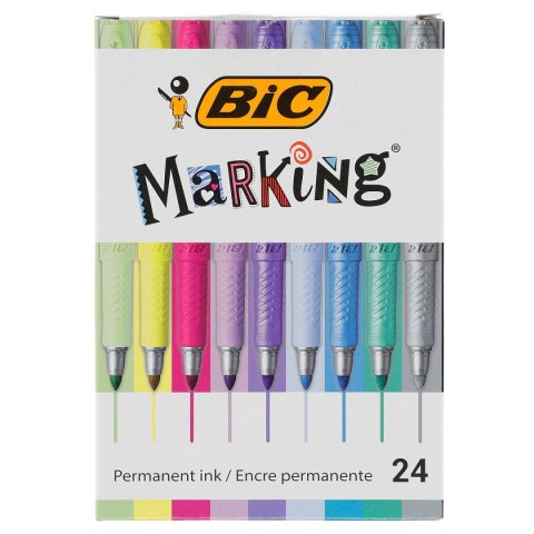 Marker permanentny Bic Marking mix (992731) Bic Marker permanentny Bic Marking mix (992731) Bic