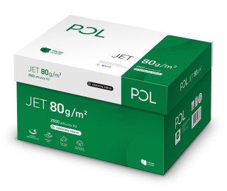 Papier ksero Pol jet A3 biały 500k. 80g Pol