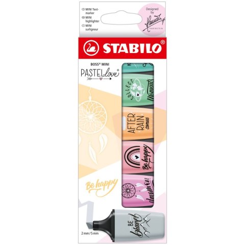 Zakreślacz Stabilo BOSS mini 4006381577007, mix 5,0mm (07/06-29) Stabilo