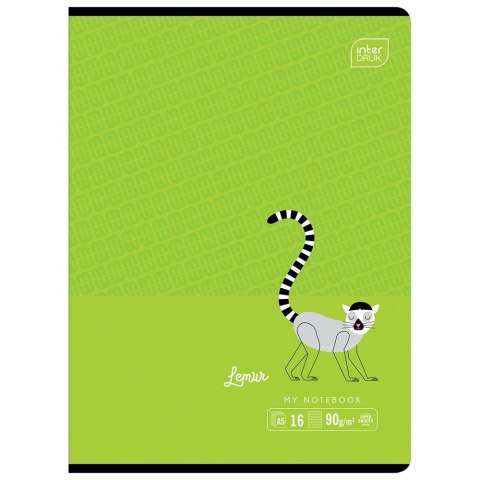 Zeszyt Interdruk B&B KIDS A5 16k. 90g linia kolor Interdruk Zeszyt Interdruk B&B KIDS A5 16k. 90g linia kolor Interdruk