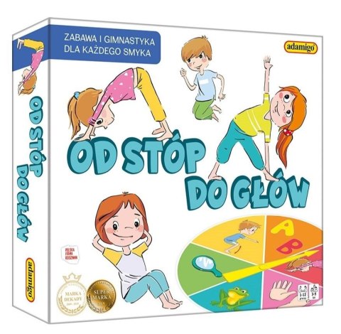 Gra edukacyjna Adamigo Od stóp do głów Adamigo Gra edukacyjna Adamigo Od stóp do głów Adamigo