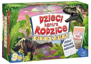 Gra karciana Kangur Dzieci kontra rodzice dinozaury Kangur