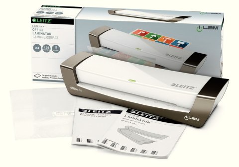 Laminator Leitz iLAM Home Office A4 srebrny (72510084) Leitz