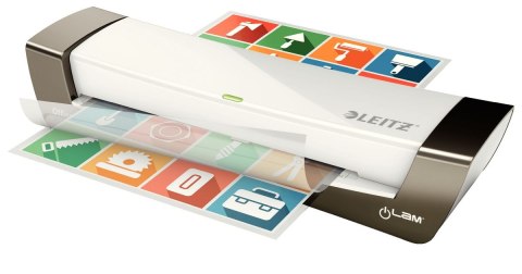 Laminator Leitz iLAM Home Office A4 srebrny (72510084) Leitz