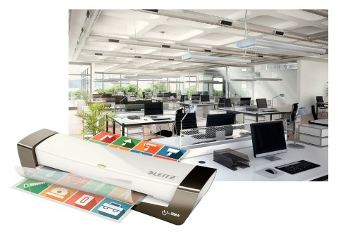 Laminator Leitz iLAM Home Office A4 srebrny (72510084) Leitz