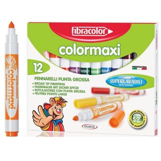 Flamaster Fibracolor color maxi 12 kol. Fibracolor