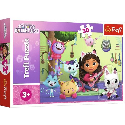 Puzzle Trefl Gabby's Dollhouse 30 el. (18301) Trefl Puzzle Trefl Gabby's Dollhouse 30 el. (18301) Trefl
