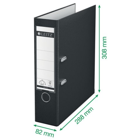 Segregator dźwigniowy Leitz A4 80mm Zielony Leitz