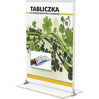 Tabliczka stojąca jednostronna Panta Plast 7 x 11 cm (0403-0005-00) Panta Plast