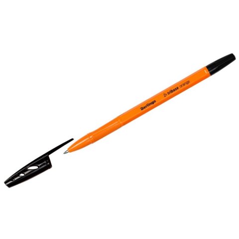 Długopis Berlingo Tribase orange kulkowy czarne 0,7mm (265892) Berlingo