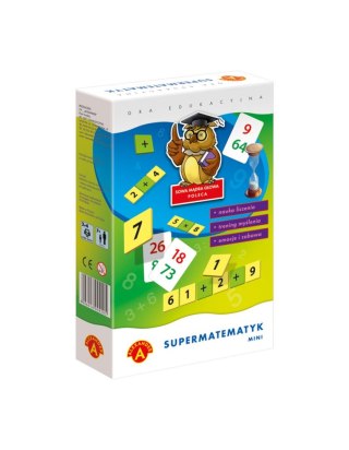 Gra edukacyjna Alexander mini Supermatematyk Alexander