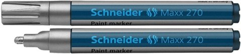 Marker olejowy Schneider Maxx 270, srebrny 1,0-3,0mm (SR127054) Schneider