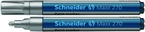 Marker olejowy Schneider Maxx 270, srebrny 1,0-3,0mm (SR127054) Schneider