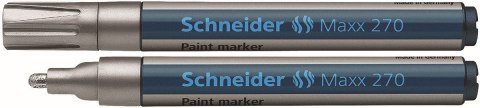 Marker olejowy Schneider Maxx 270, srebrny 1,0-3,0mm (SR127054) Schneider