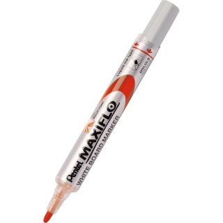 Marker suchościeralny Pentel, czerwony 1,1-2,2mm okrągła końcówka Pentel