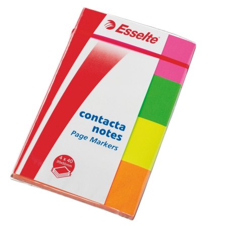 Zakładki indeksujące Esselte Contacta 50k [mm:] 80x10 (83019) Esselte