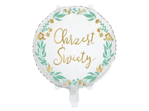 Balon foliowy Partydeco Chrzest Święty 18cal (FB224) Partydeco