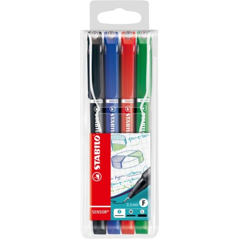 Cienkopis Stabilo Sensor 189/4 4006381109086 mix 0,3mm 8kol. Stabilo Cienkopis Stabilo Sensor 189/4 4006381109086 mix 0,3mm 8kol. Stabilo