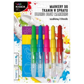 Marker specjalistyczny Derform MARKERY DO TKANIN mix okrągła końcówka (MTSSZ5KA) Derform