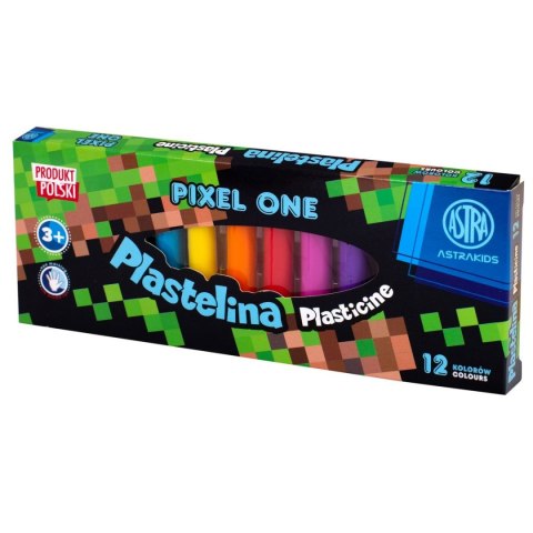 Plastelina Astrino 12 kol. pixel one mix (303221005) Astrino Plastelina Astrino 12 kol. pixel one mix (303221005) Astrino