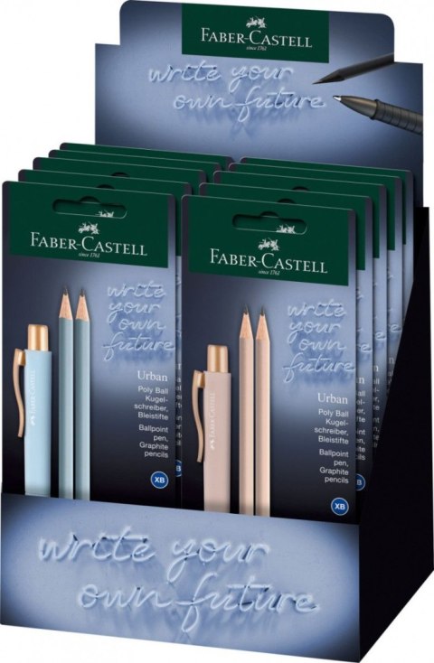 Zestaw piśmienniczy Faber Castell Poly Ball urban (241192 FC) Faber Castell Zestaw piśmienniczy Faber Castell Poly Ball urban (241192 FC) Faber Castell