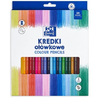 Kredki ołówkowe Oxford 24 kol. (400174525) Oxford