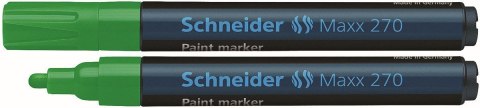 Marker olejowy Schneider Maxx 270, zielony 1,0-3,0mm (SR127004) Schneider