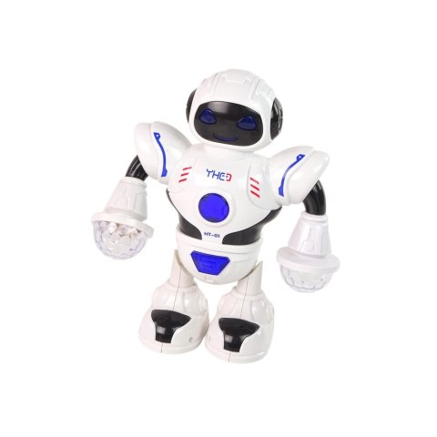 Robot Lean Tańczący Interaktywny Robot Taniec Muzyka Migające Diody LED (12705) Lean