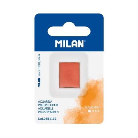 Farby akwarelowe Milan mandarynkowy 1 kolor. (05B1132) Milan Farby akwarelowe Milan mandarynkowy 1 kolor. (05B1132) Milan