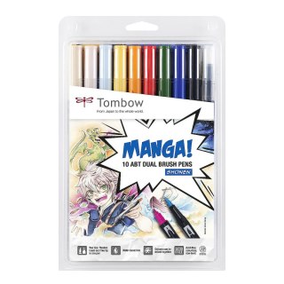 Flamaster Tombow 10 kol. (ABT-10C-MANGA1) Tombow