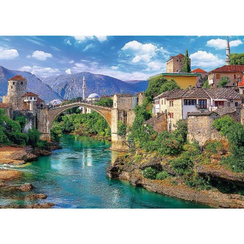 Puzzle Trefl stary most w mostarze 500 el. (37333) Trefl Puzzle Trefl stary most w mostarze 500 el. (37333) Trefl