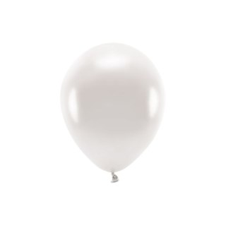 Balon gumowy Partydeco Metalizowane Eco Balloons perłowy 260mm (ECO26M-070) Partydeco