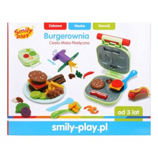 Masa plastyczna dla dzieci Anek zestaw Burgerownia mix (SP83963) Anek