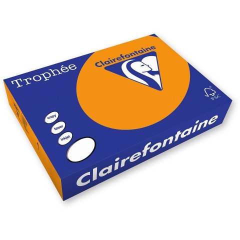 Papier kolorowy Trophee A3 pomarańczowy 80g [mm:] 297x420 (xca31762) Trophee