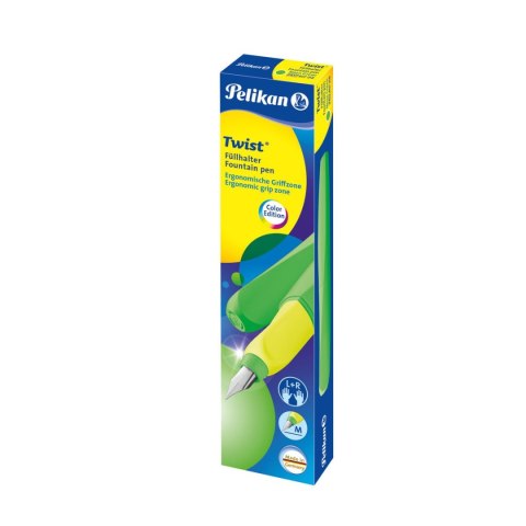 Pióro wieczne Pelikan Twist 807258 Neon zielone (300008767) Pelikan Pióro wieczne Pelikan Twist 807258 Neon zielone (300008767) Pelikan